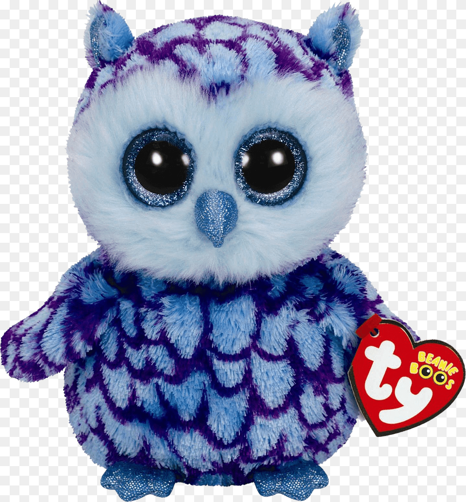 Oscar The Blue Owl 6 Plush Clipart Download Beanie Boos, Toy Free Transparent Png