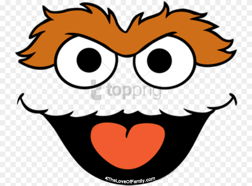 Oscar The Grouch Eyes Image With Sesame Street Svg, Body Part, Mouth, Person Free Transparent Png