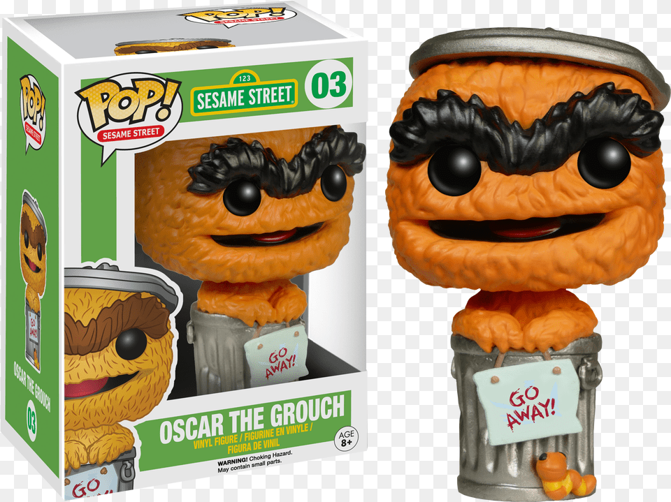 Oscar The Grouch Funko Pop Free Png Download