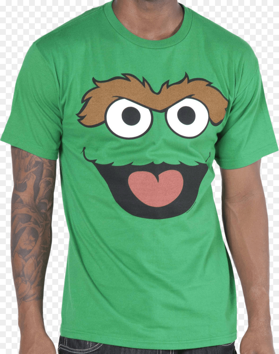 Oscar The Grouch Oscar The Grouch Face Png Image