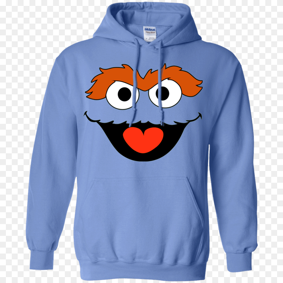 Oscar The Grouch Oscar The Grouch Vector, Clothing, Hoodie, Knitwear, Sweater Free Transparent Png