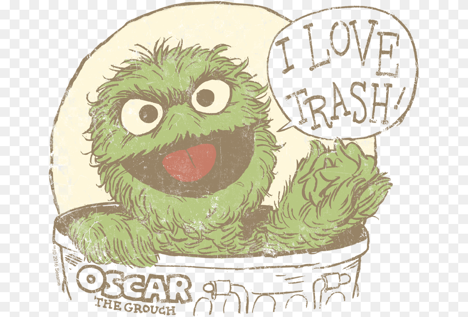 Oscar The Grouch Shirt, Animal, Bird Free Png