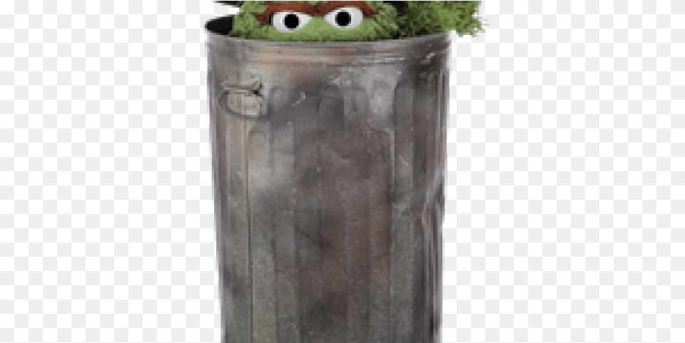 Oscar The Grouch Trash Can, Tin, Trash Can Png