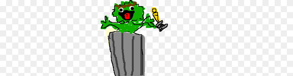 Oscar The Grouch Wins An Academy Award, Person Free Png