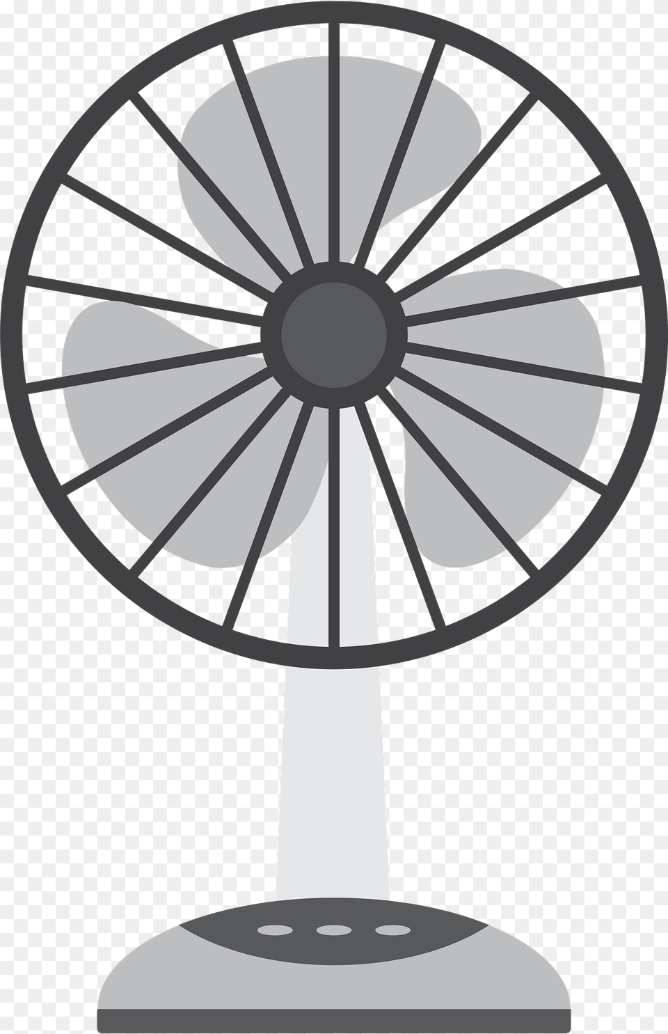 Oscillating Fan Grayscale Clipart, Appliance, Device, Electrical Device, Machine Free Transparent Png