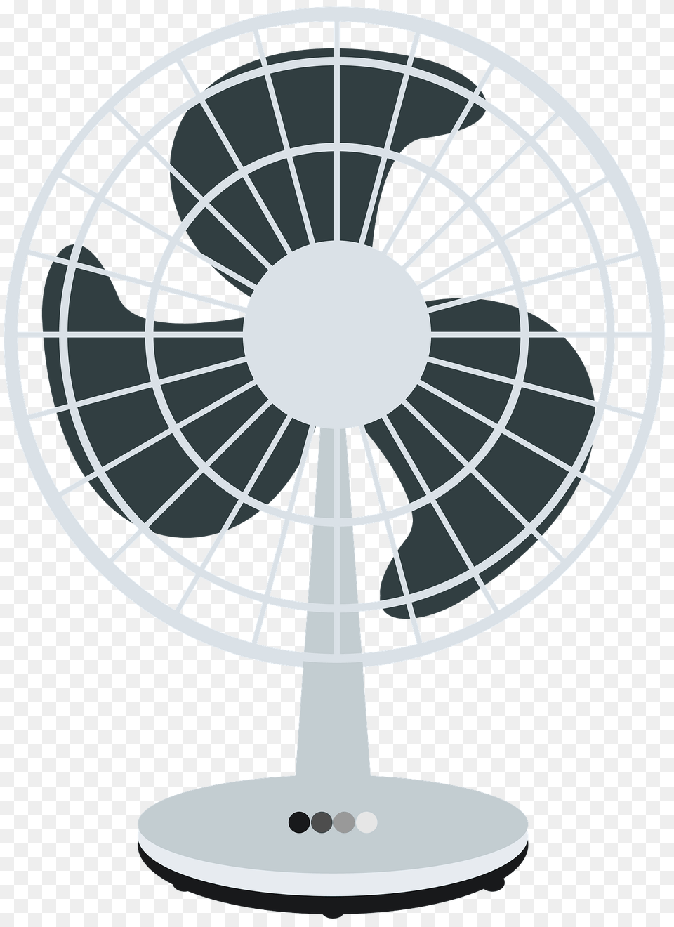 Oscillating Fan Grayscale Clipart, Device, Appliance, Electrical Device, Electric Fan Free Png Download