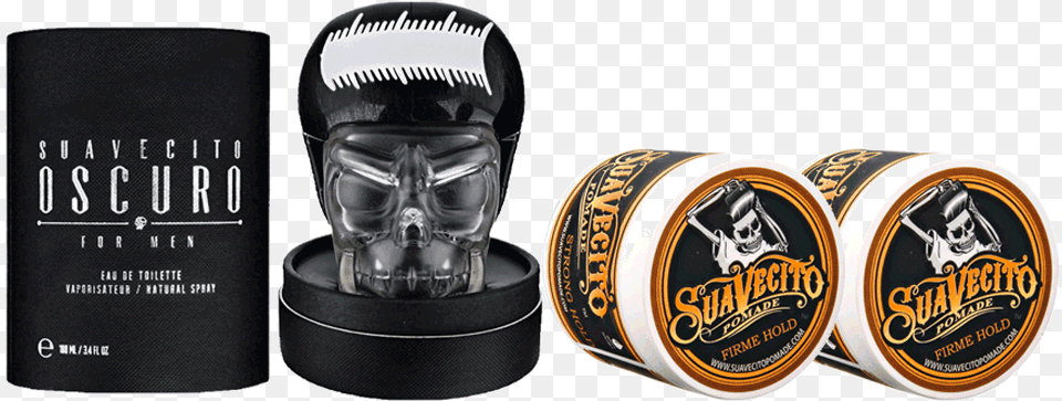 Oscuro Set Suavecito Oscuro Men39s Cologne 34 Oz, Helmet, Emblem, Symbol, Can Free Png Download