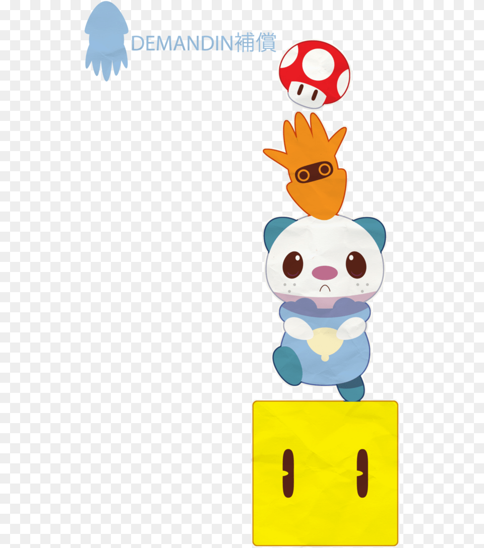 Oshawott And Blooper For Dc Cartoon Free Transparent Png