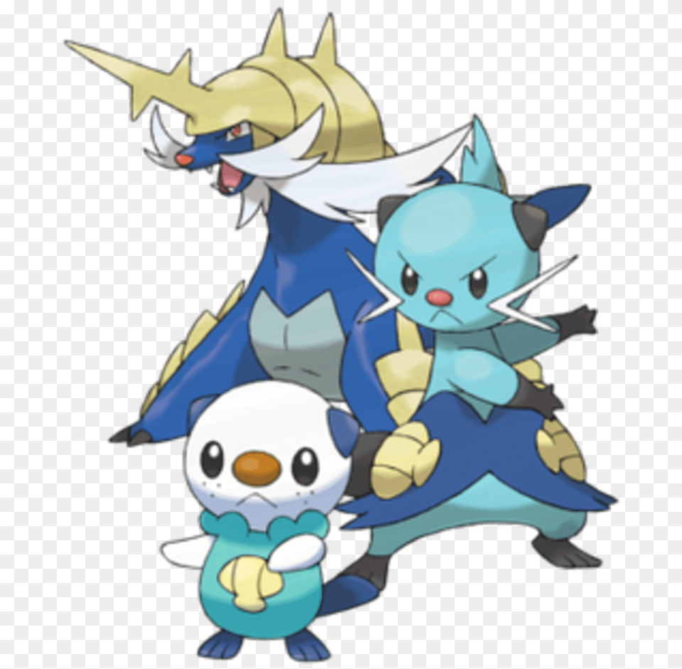 Oshawott Dewott And Samurott Samurott Pokemon, Book, Comics, Publication, Baby Png