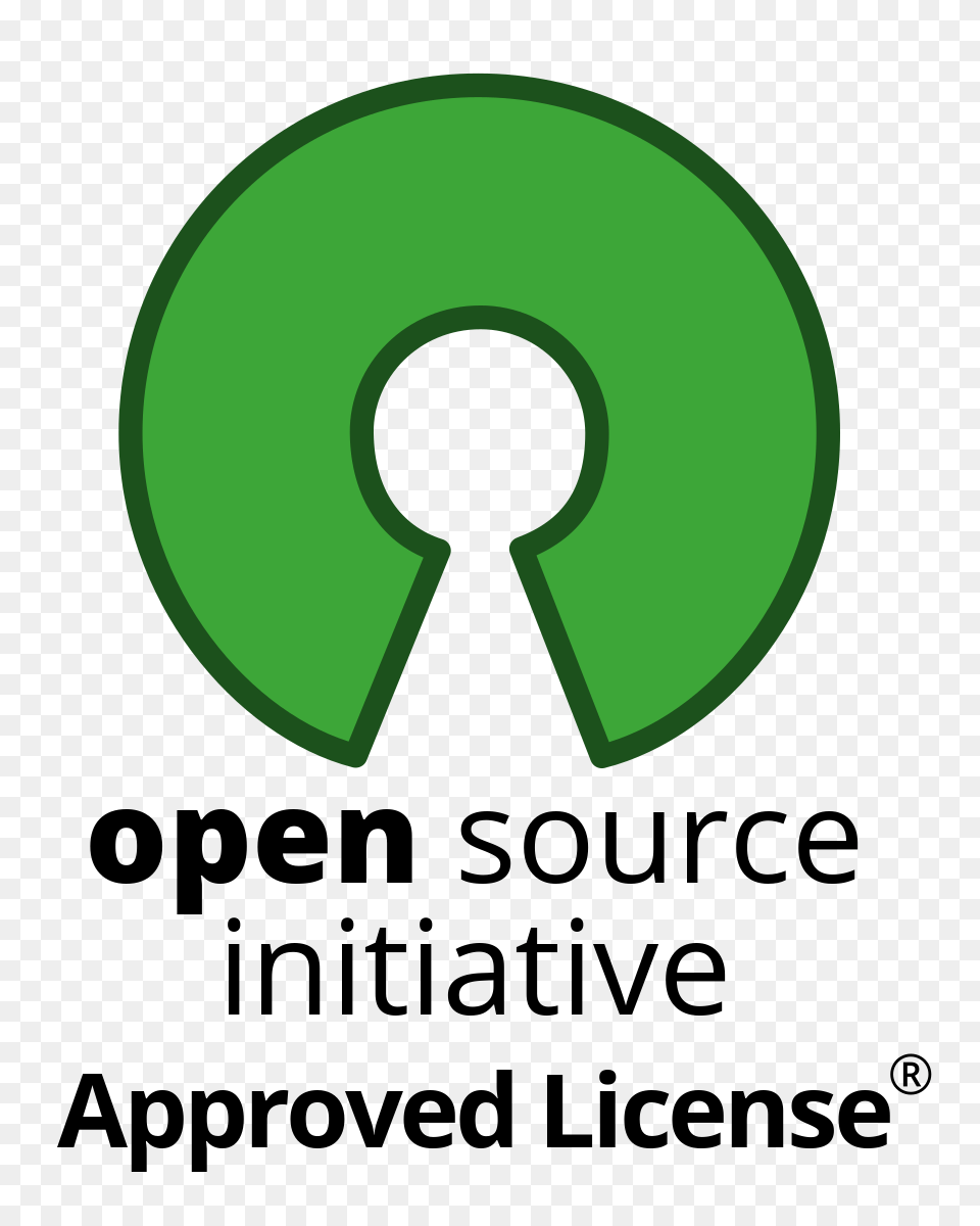 Osi Logo Files Open Source Initiative Open Source Software License, Green, Symbol, Text, Disk Free Transparent Png