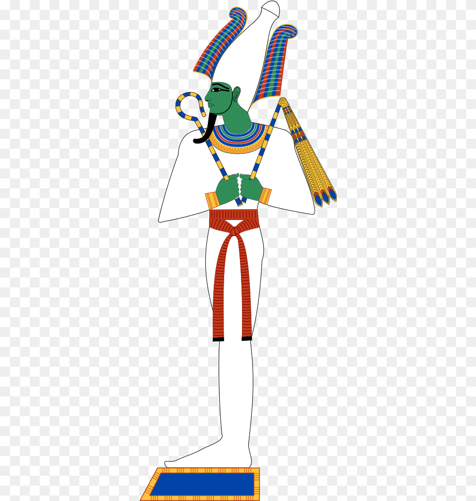 Osiris Egyptian God, Clothing, Costume, Person, Face Png