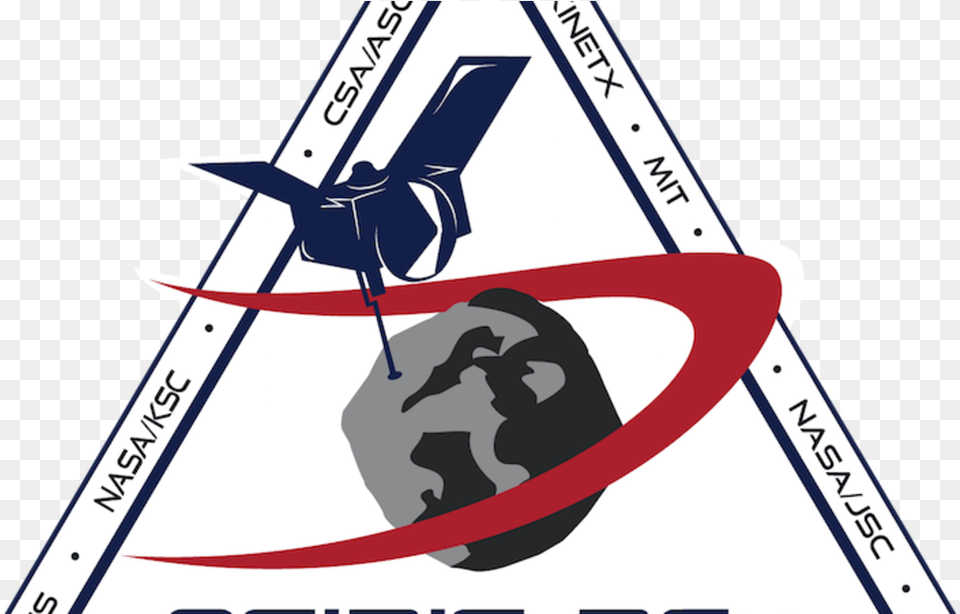 Osiris Rex Is Nasa39s First Asteroid Sample Return Mission Osiris Rex Mission Patch, Sign, Symbol, Aircraft, Airplane Free Png
