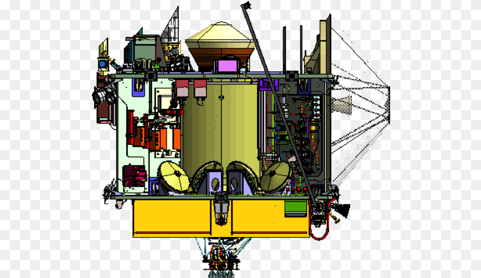 Osiris Rex Reaction Wheels, Cad Diagram, Diagram Free Png Download