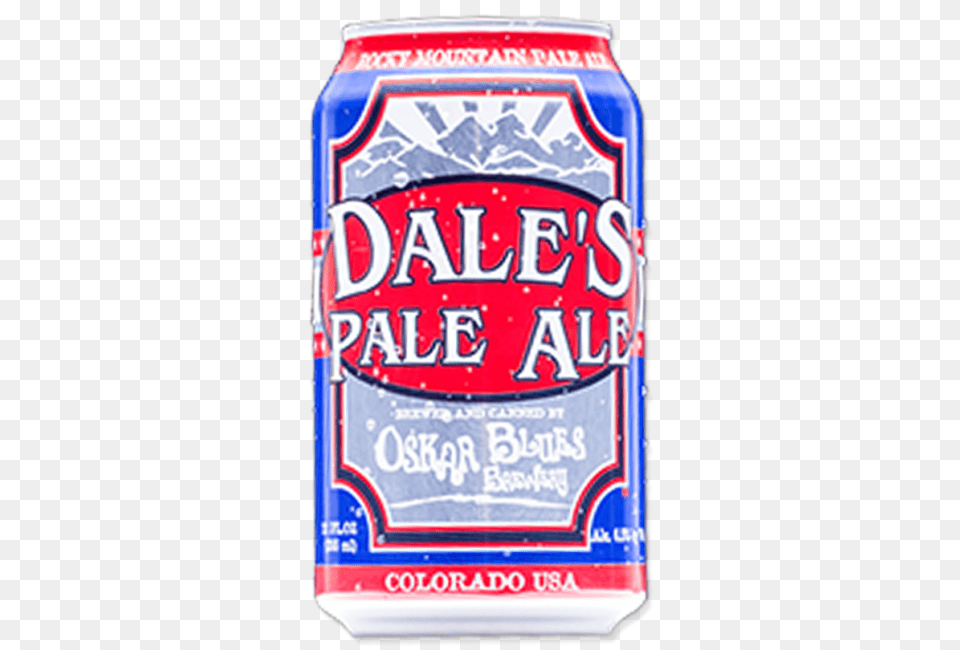 Oskar Blues Dale S Pale Ale 6 Pack Cans Dales Pale Ale Can, Alcohol, Beer, Beverage, Lager Free Png Download