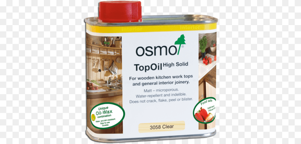 Osmo Top Oil Wood Counter Top Finish Osmo Top Oil, Tape, Food, Meal, Tin Free Png