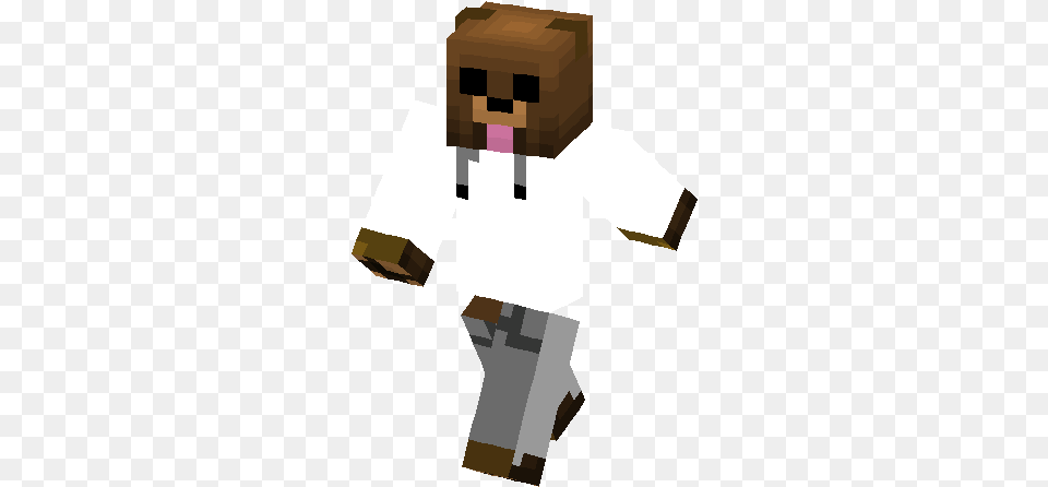 Oso Skin Skin De Minecraft Oso, Adult, Male, Man, Person Free Png Download