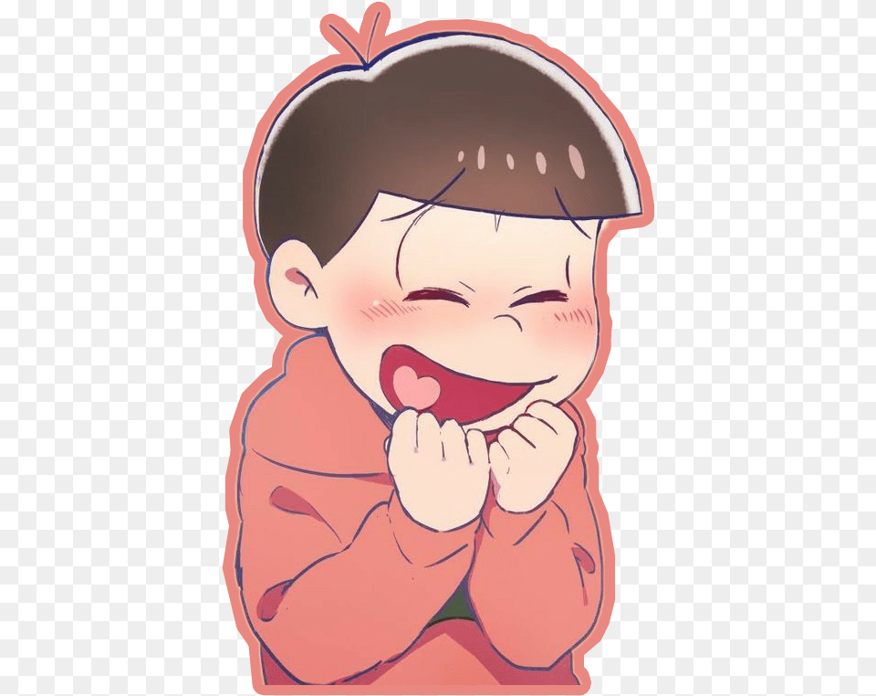 Osomatsu Happy, Baby, Person, Cartoon, Head Png Image