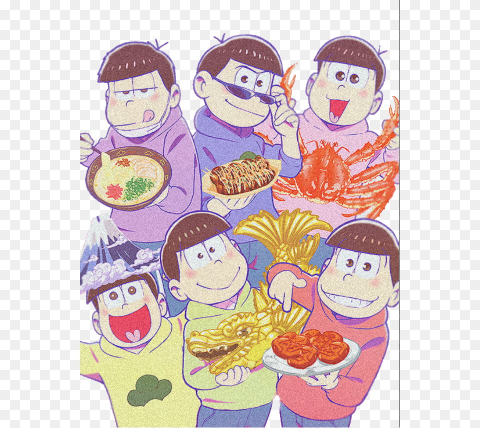 Osomatsu San Osomatsusan Osomatsu Osomatsu Karamatsu, Publication, Book, Comics, Baby Free Png