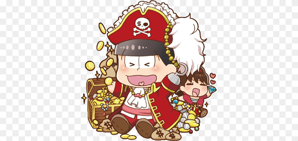 Osomatsu San Pulish Can Badge Set Matsuno Pirates, Baby, Person, Nutcracker, Face Png Image