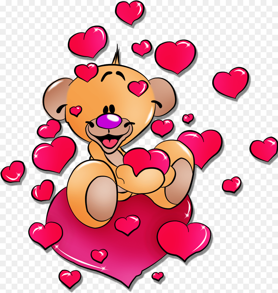 Osos Con Corazones, Heart, Baby, Person, Face Free Transparent Png
