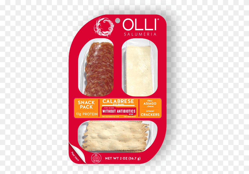 Osp Calabrese Bread, Cracker, Food Free Png