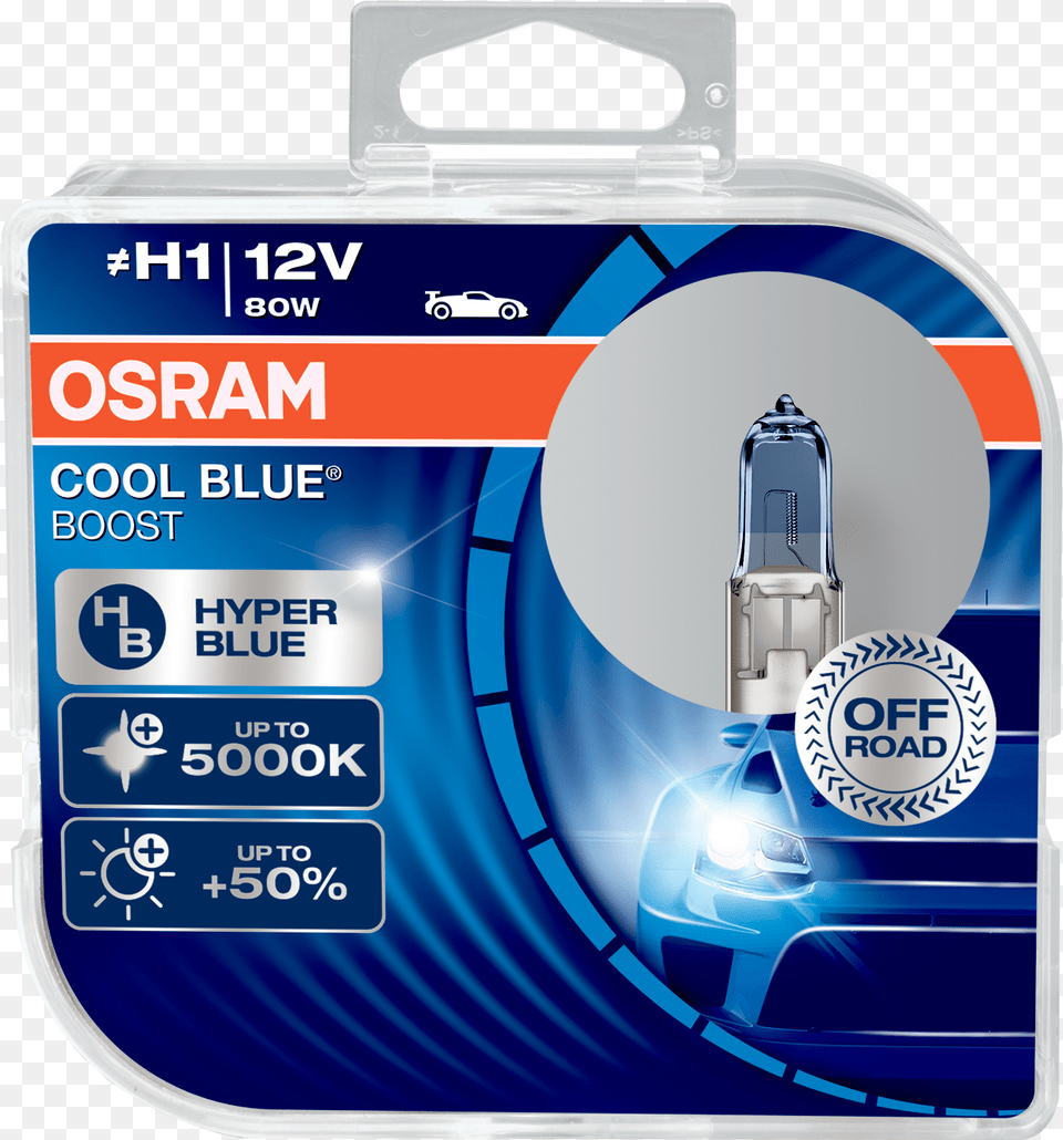 Osram Cool Blue Boost 12v 80w 448 Halogen Bulbs Osram H7 Off Road, Computer Hardware, Electronics, Hardware, Text Free Transparent Png