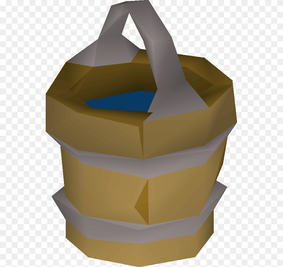 Osrs Bucket Of Water, Box, Cardboard, Carton, Paper Png