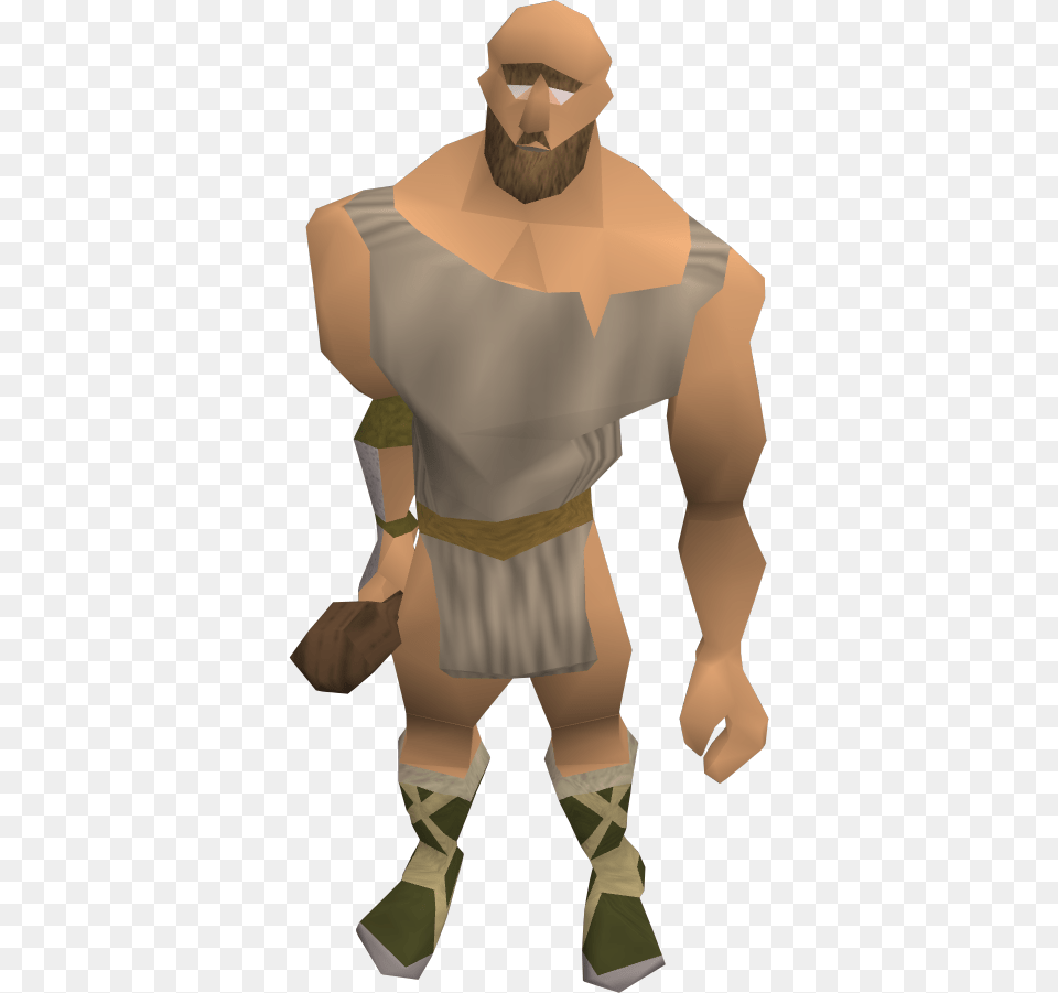 Osrs Hill Giant Boss, Adult, Male, Man, Person Free Png Download