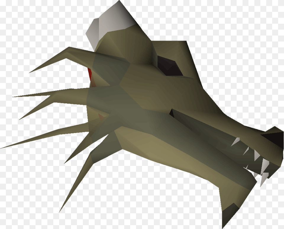 Osrs Mounted Abyssal Demon Head Green Dragon Head Osrs, Aircraft, Transportation, Vehicle, Airplane Free Transparent Png