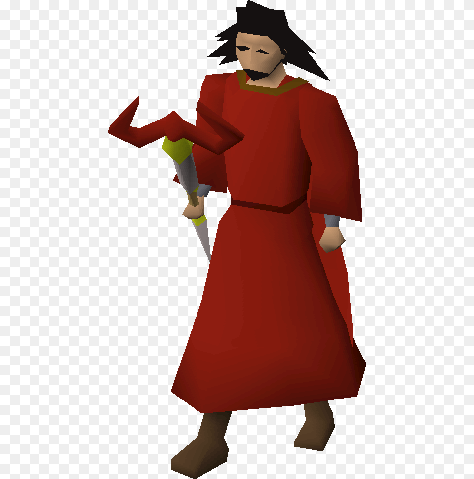 Osrs Wizard, Clothing, Coat, Sleeve, Long Sleeve Free Png
