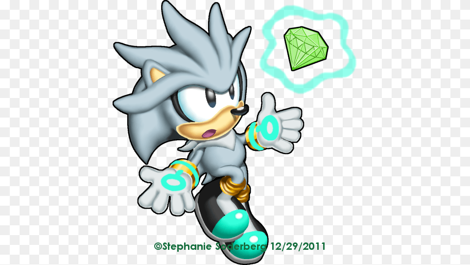 Ostephanie Sderber Sonic Generations Sonic Classic Silver The Hedgehog, Book, Comics, Publication, Baby Free Transparent Png