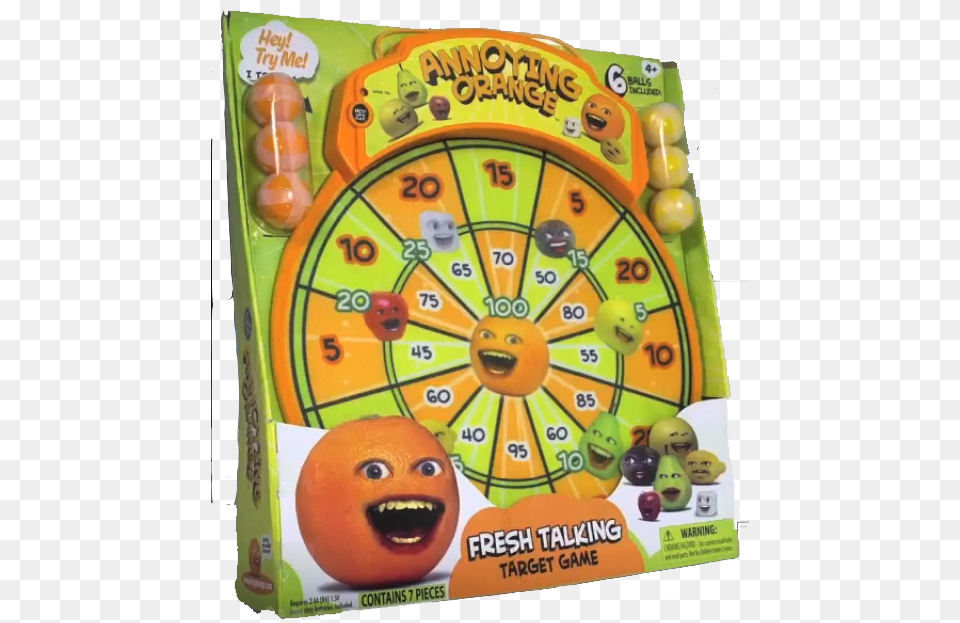 Osterizer Annoying Orange Dart Game, Baby, Person, Face, Head Free Transparent Png