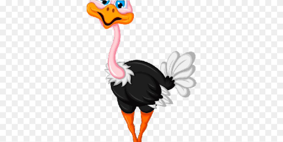 Ostrich Clipart Cute Baby Quebra De Animais Para Imprimir, Animal, Beak, Bird, Person Free Png Download