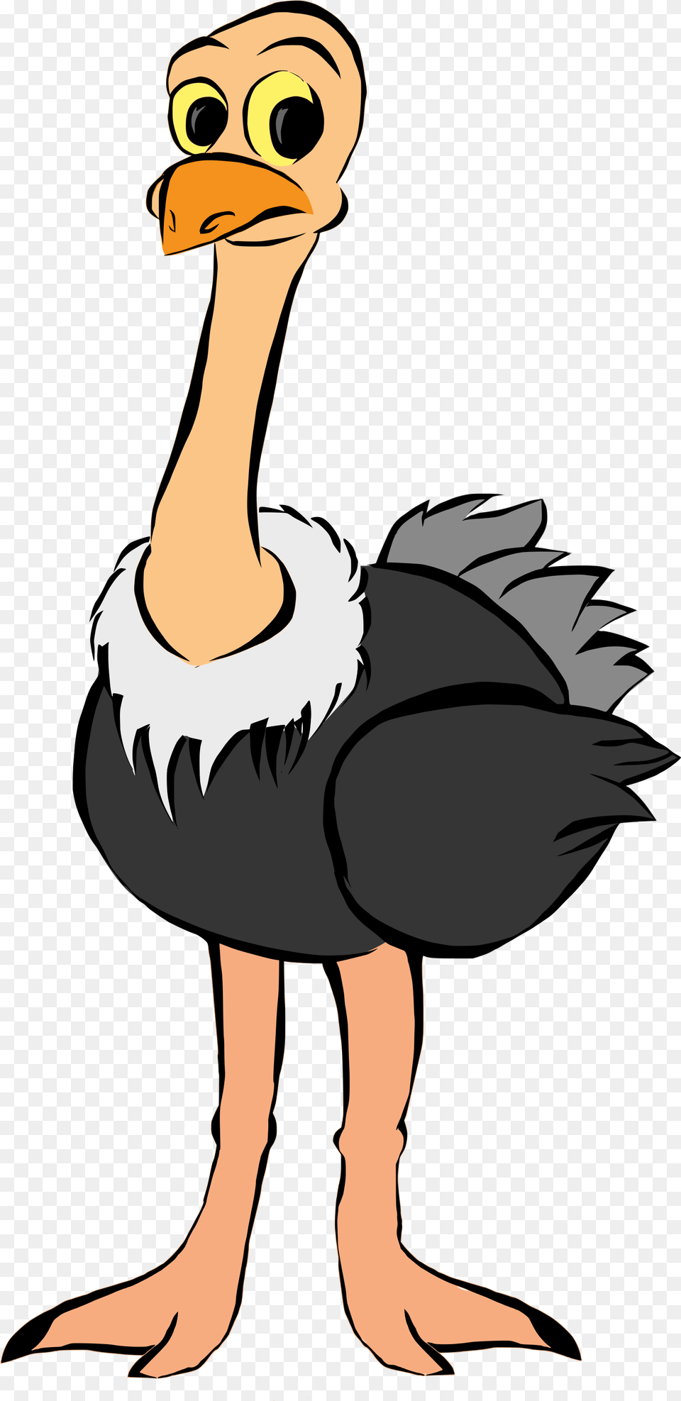 Ostrich Clipart Pixel Art Clip Ostrich, Animal, Beak, Bird, Adult Free Png