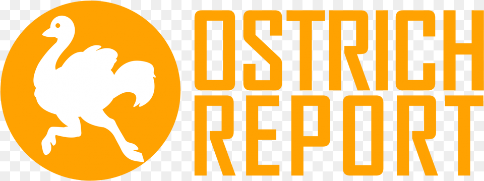 Ostrich Report Orange, Animal, Bird Free Transparent Png