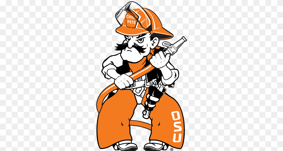 Osu Fire Service Training Apk 221 Apk Latest Pistol Pete Oklahoma State Mascot, Clothing, Hardhat, Helmet, Baby Free Png
