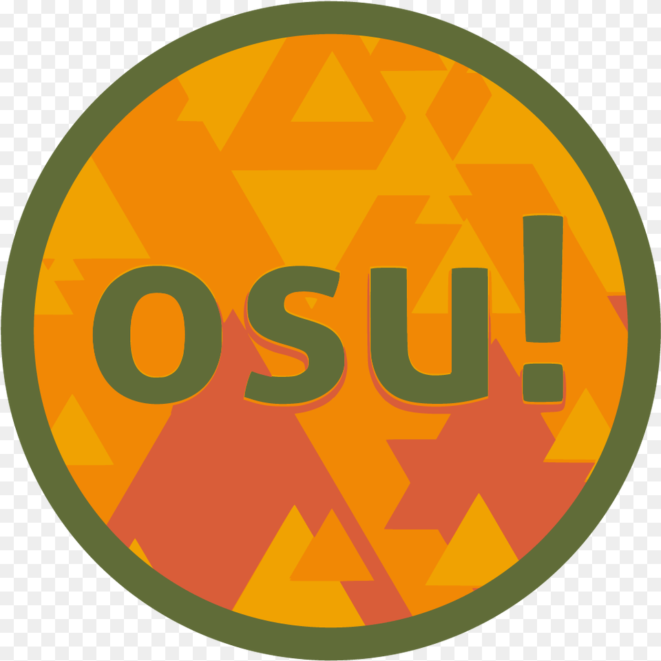 Osu Halloween Logo I Made Osugame Vertical, Badge, Symbol Png Image