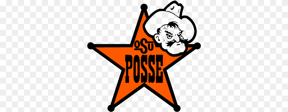 Osu Posse Oklahoma State Posse Star, Symbol, Star Symbol, Badge, Logo Free Png