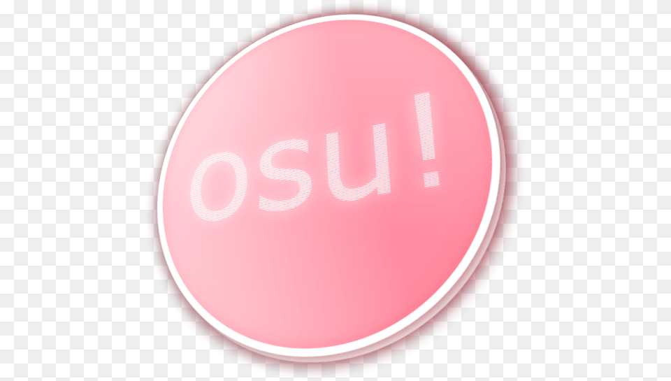 Osuungimped Osu Game Logo Transparent, Sign, Symbol, Badge, Disk Png Image