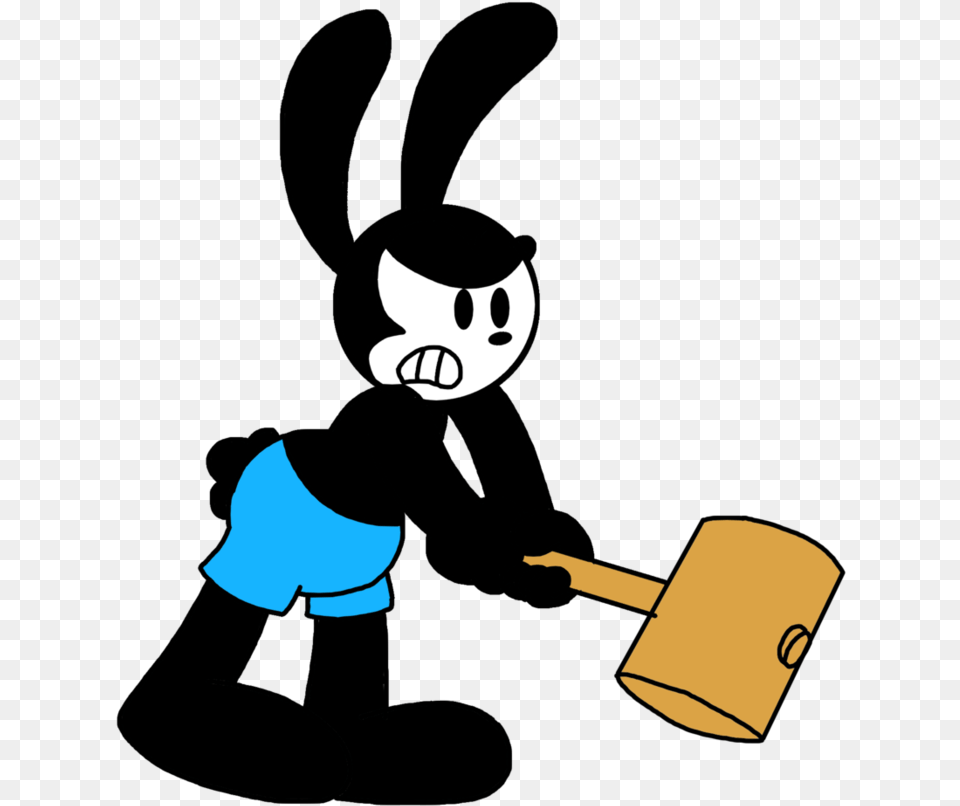 Oswald The Lucky Rabbit Clipart Angry, Cartoon, Baby, Person, Face Free Transparent Png