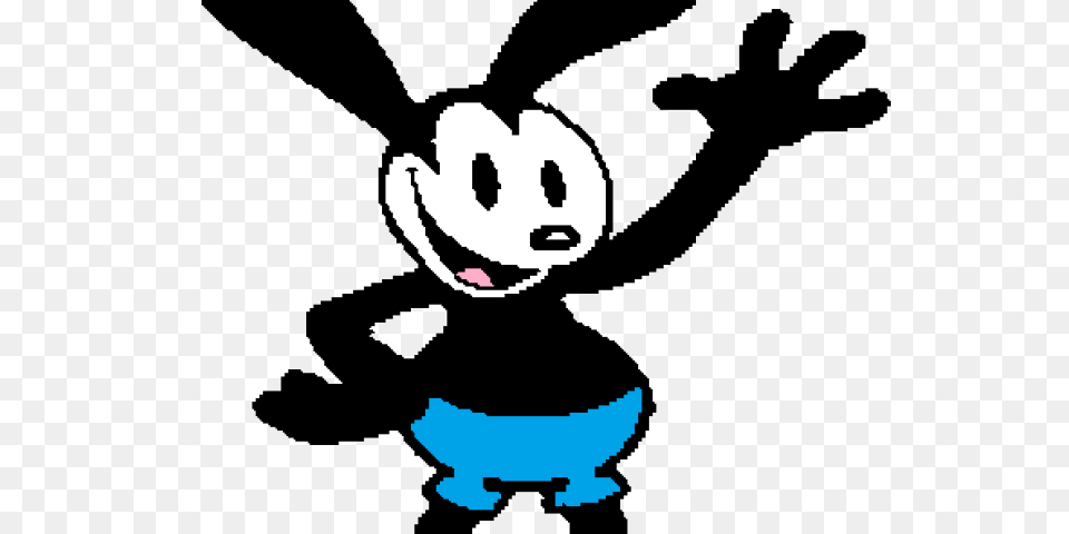 Oswald The Lucky Rabbit Clipart Art, Baby, Person, Face, Head Png Image