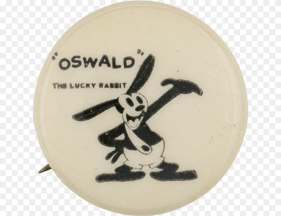 Oswald The Lucky Rabbit Entertainment Button Museum Oswald The Lucky Rabbit Model Sheet, Badge, Logo, Symbol, Person Free Png