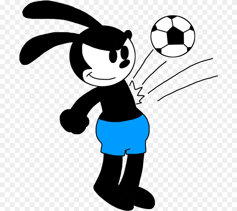 Oswald The Lucky Rabbit Goofy Mickey Mouse Art The Cartoon, Ball, Football, Soccer, Soccer Ball Png Image