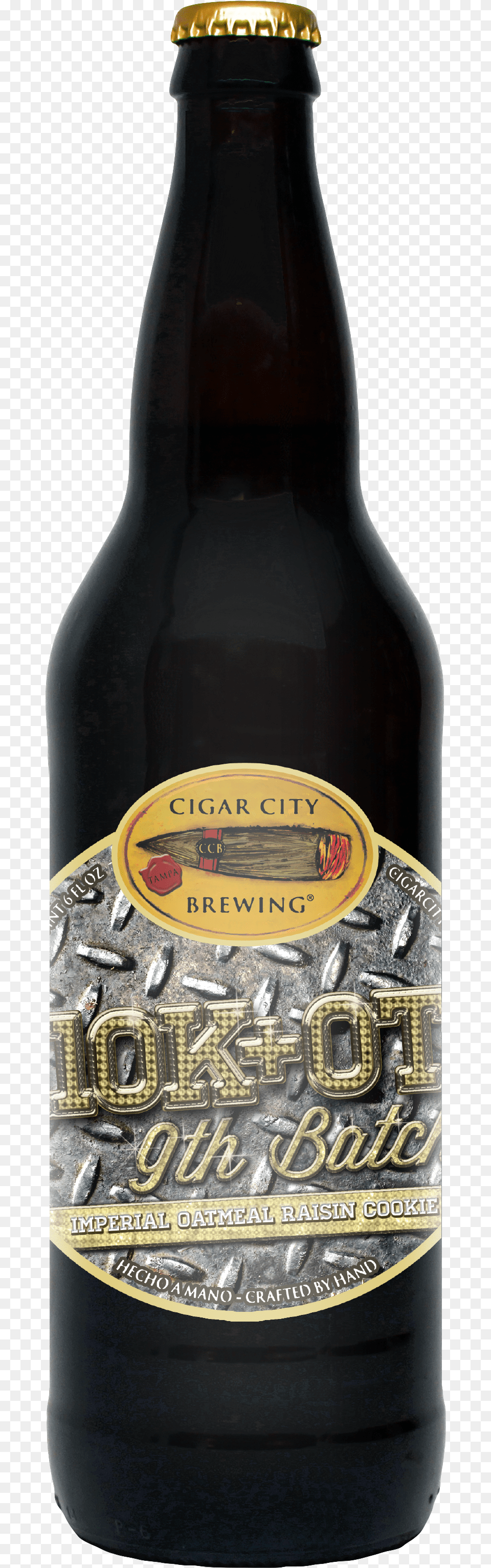 Ot 9th Batch Cigar City Brewing, Alcohol, Beer, Beer Bottle, Beverage Png