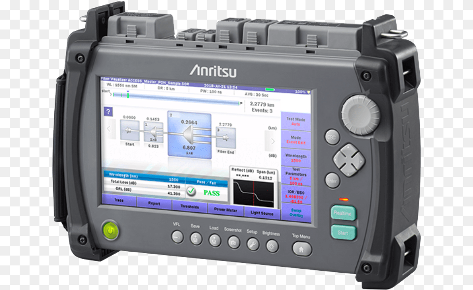 Otdr Access Master Mt9085 Anritsu Otdr, Electronics, Computer Hardware, Hardware, Monitor Png