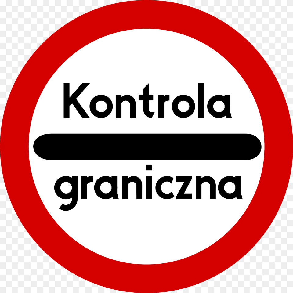 Other Control Sign In Poland Clipart, Symbol, Road Sign Free Png