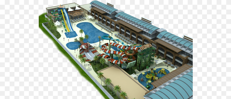 Other Crystal Water Park Hotel Antalya, Amusement Park Free Png Download