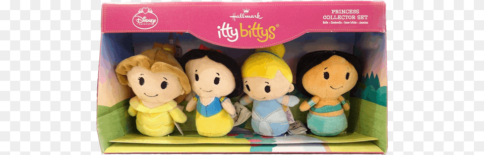 Other Disneyana 4 Disney Itty Bitty Princess Collector Stuffed Toy, Plush, Teddy Bear, Baby, Person Free Png Download