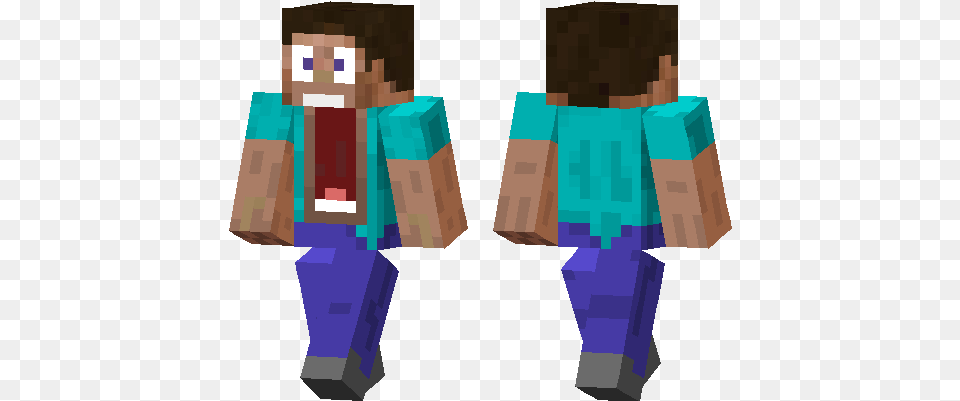Other Skin Minecraft Pe Herobrine, Cape, Clothing, Fashion, Person Free Transparent Png