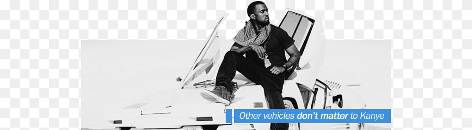 Other Vehicles Don39t Matter To Kanye Kanye West Can T Tell Me Nothing Video Shoot, Adult, Sitting, Photography, Person Free Transparent Png